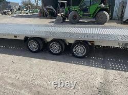 New 2022 Twin Car Transport Trailer, Two Cars Tri Axle