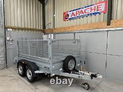 New 8x5 Trailer inc rear ramp Heavy Duty GVW 2700KG Braked Twin Axle from Apache