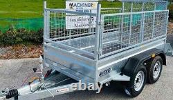 New 8x5 Trailer inc rear ramp Heavy Duty GVW 2700KG Braked Twin Axle from Apache