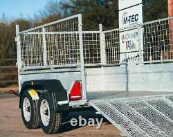 New 8x5 Trailer inc rear ramp Heavy Duty GVW 2700KG Braked Twin Axle from Apache