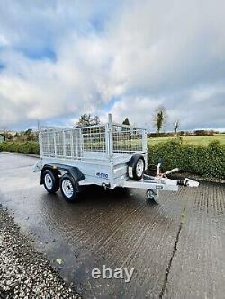 New 8x5 Trailer inc rear ramp Heavy Duty GVW 2700KG Braked Twin Axle from Apache