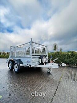 New 8x5 Trailer inc rear ramp Heavy Duty GVW 2700KG Braked Twin Axle from Apache