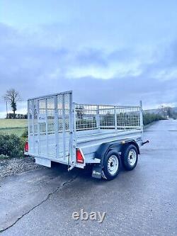 New 8x5 Trailer inc rear ramp Heavy Duty GVW 2700KG Braked Twin Axle from Apache