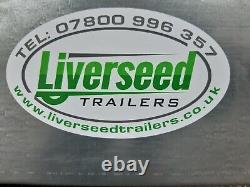 New Bateson 720 750Kg 7ft x 4ft twin axle drop sides trailer