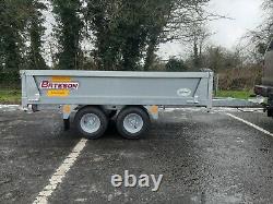 New Bateson 720 750Kg 7ft x 4ft twin axle drop sides trailer