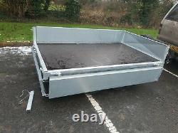 New Bateson 720 750Kg 7ft x 4ft twin axle drop sides trailer