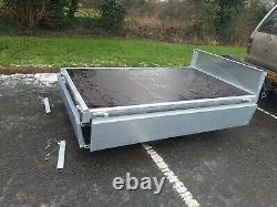 New Bateson 720 750Kg 7ft x 4ft twin axle drop sides trailer