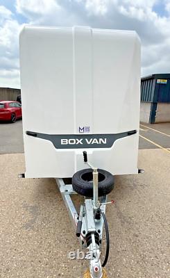 New Brian James 10ft x 5ft Box Van Trailer Twin Axle Combination Doors Bike