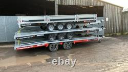 New Brian James 16ft x 7ft T Transporter Car Trailer 3.5t Beavertail twin axle New Brian James 16ft x 7ft T Transporter Car Trailer 3.5t Beavertail twin axle