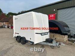 New Brian James 3m x 1.6m Twin Axle Box Trailer + Go Kart Shelves Inc 2700kg