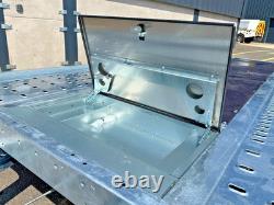 New Brian James A Transporter Twin Axle 13ft x 6ft 2.7ton Car Trailer Ramp Track