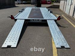 New Brian James A Transporter Twin Axle 16ft x 6ft 8in Ramps 3.5ton Car Trailer
