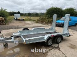 New Brian James Plant Trailer 10ft x 6in Twin Axle Ramps 3.5ton 3,500kg