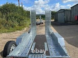 New Brian James Plant Trailer 9ft x 4ft Twin Axle Ramp 2.7ton 2700kg mini digger