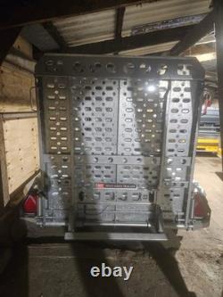 New Brian James Plant Trailer 9ft x 4ft Twin Axle full Ramp 2.7ton 2,700kg