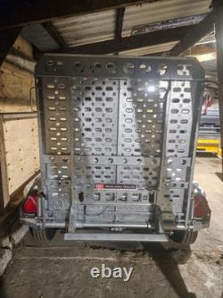 New Brian James Plant Trailer 9ft x 4ft Twin Axle full Ramp 2.7ton 2,700kg