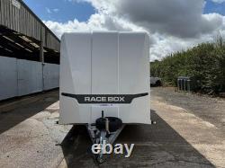 New Brian James Race Box 14ft 7in x 6ft 2in Twin Axle Enclosed Car Trailer 2025 New Brian James Race Box 14ft 7in x 6ft 2in Twin Axle Enclosed Car Trailer 2025
