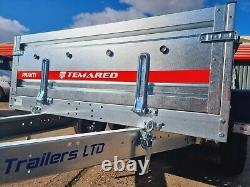 New Car Tipping Trailer 8,7 Ft X 4,1 Ft 750kg Twin Axle @paul Trailers Ltd