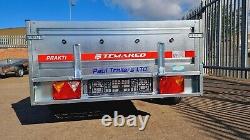 New Car Tipping Trailer 8,7 Ft X 4,1 Ft 750kg Twin Axle @paul Trailers Ltd