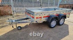 New Car Tipping Trailer 8,7 Ft X 4,1 Ft 750kg Twin Axle @paul Trailers Ltd