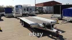 New Car Trailer 16,4ft X 6,6ft 3000kg Twin Axle Al-ko Car Transporter