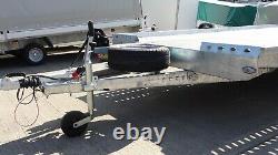 New Car Trailer 16,4ft X 6,6ft 3000kg Twin Axle Al-ko Car Transporter