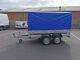 New Car Trailer 263 X 125cm Twin Axle 750kg Top Cover Canopy