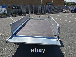 New Car Trailer 263 x 132cm Unbraked 750kg Twin Axle 8.7 x 4.4ft