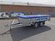 New Car Trailer Flat Bed 10ft X 5ft Twin Axle 750kg Flat Cover