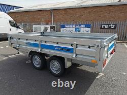 New Car Trailer Flat Bed 3m x 1.5m Twin Axle 750kg