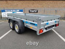 New Car Trailer Heavy Duty 300 x 150cm Twin Axle 2700KG