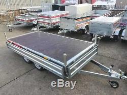 New Car Trailer Twin Axle 10ft x 5ft 750 kg Frame & Canopy