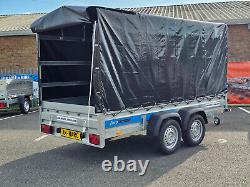 New Car Trailer Twin Axle Box 3 x 150cm Cover