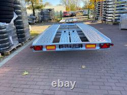 New Car Transporter 14.10ft x 6.11ft Twin Axle 2700kg Trailer Beavertail