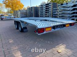 New Car Transporter 4,5m x 2,10m Twin Axle 2700kg Trailer Beavertail