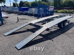 New Car Transporter Trailer Jupiter Twin Axle 16.7ft x 6.9ft 500cm x210cm 3500kg