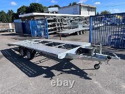 New Car Transporter Trailer Jupiter Twin Axle 16.7ft x 6.9ft 500cm x210cm 3500kg