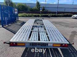 New Car Transporter Trailer Jupiter Twin Axle 16.7ft x 6.9ft 500cm x210cm 3500kg