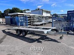 New Car Transporter Trailer Jupiter Twin Axle 16.7ft x 6.9ft 500cm x210cm 3500kg