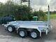 New Graham Edwards 10ft X 5ft 10in Plant Trailer Twin Axle Ramp 3.5ton 3,500kg