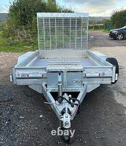 New Graham Edwards 10ft x 5ft 10in Plant Trailer Twin Axle Ramp 3.5ton 3,500kg