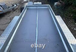 New Graham Edwards 10ft x 5ft 10in Plant Trailer Twin Axle Ramp 3.5ton 3,500kg