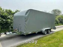 New Graham Edwards 16ft x 6ft 6in Twin Axle Enclosed Car Transporter Car Trailer