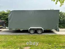 New Graham Edwards 16ft x 6ft 6in Twin Axle Enclosed Car Transporter Car Trailer