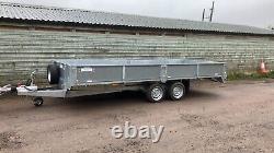 New Graham Edwards 16ft x 6ft 6in Twin Axle Flatbed Trailer 3,500kg 3.5ton