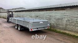 New Graham Edwards 16ft x 6ft 6in Twin Axle Flatbed Trailer 3,500kg 3.5ton