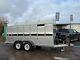 New Graham Edwards Get146 14ft X 5ft 8in Livestock Trailer Cattle Gate Twin Axle