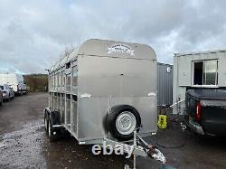 New Graham Edwards GET146 14ft x 5ft 8in Livestock Trailer Cattle gate Twin Axle