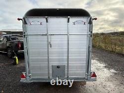 New Graham Edwards GET146 14ft x 5ft 8in Livestock Trailer Cattle gate Twin Axle