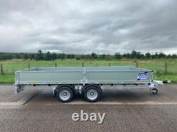 New Ifor Williams Lm146 Twin Axle Flatbed Trailer